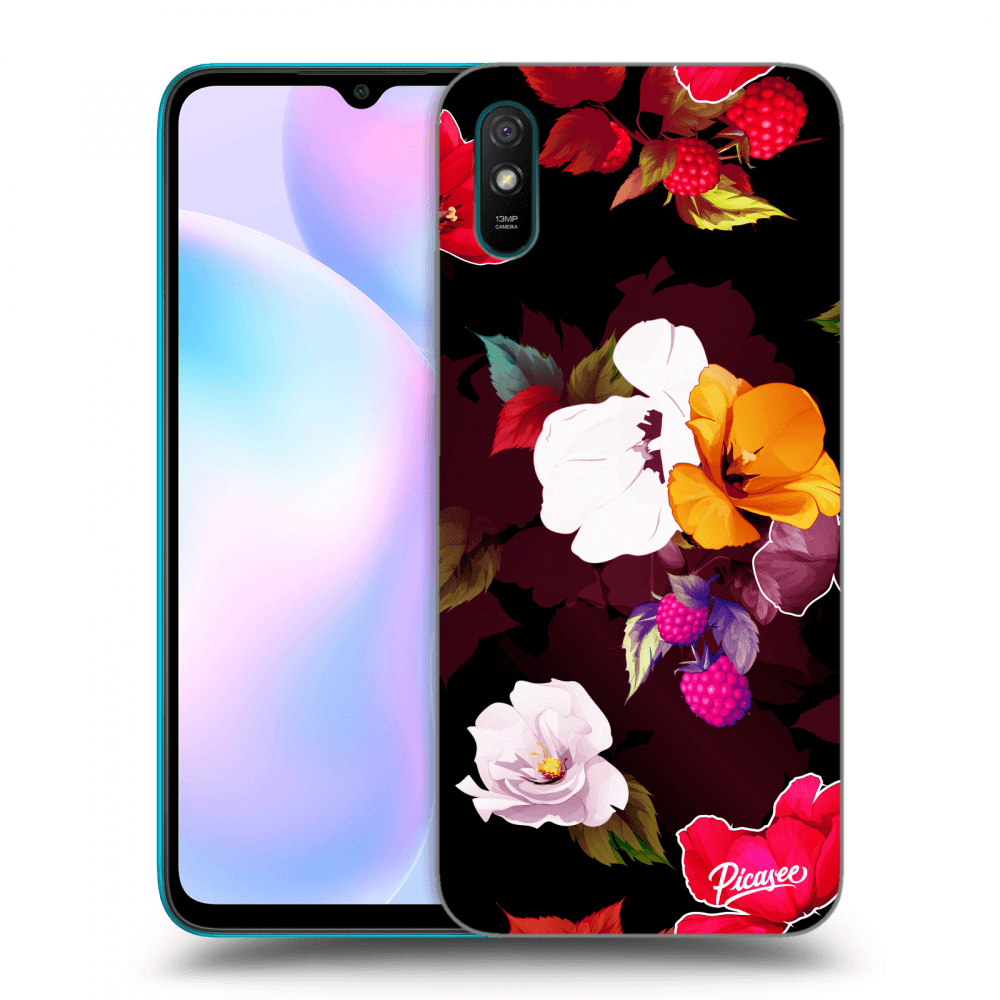 Picasee ULTIMATE CASE pentru Xiaomi Redmi 9A - Flowers and Berries