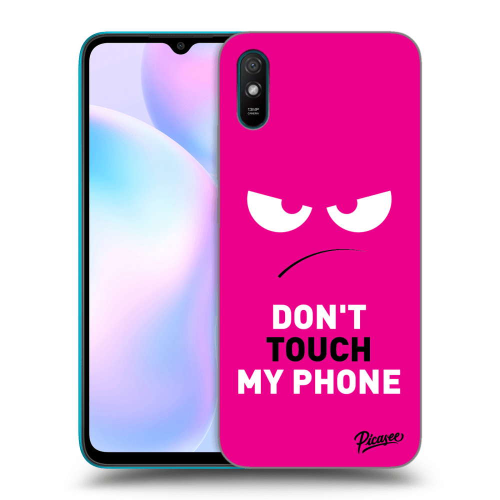 Picasee ULTIMATE CASE pentru Xiaomi Redmi 9A - Angry Eyes - Pink