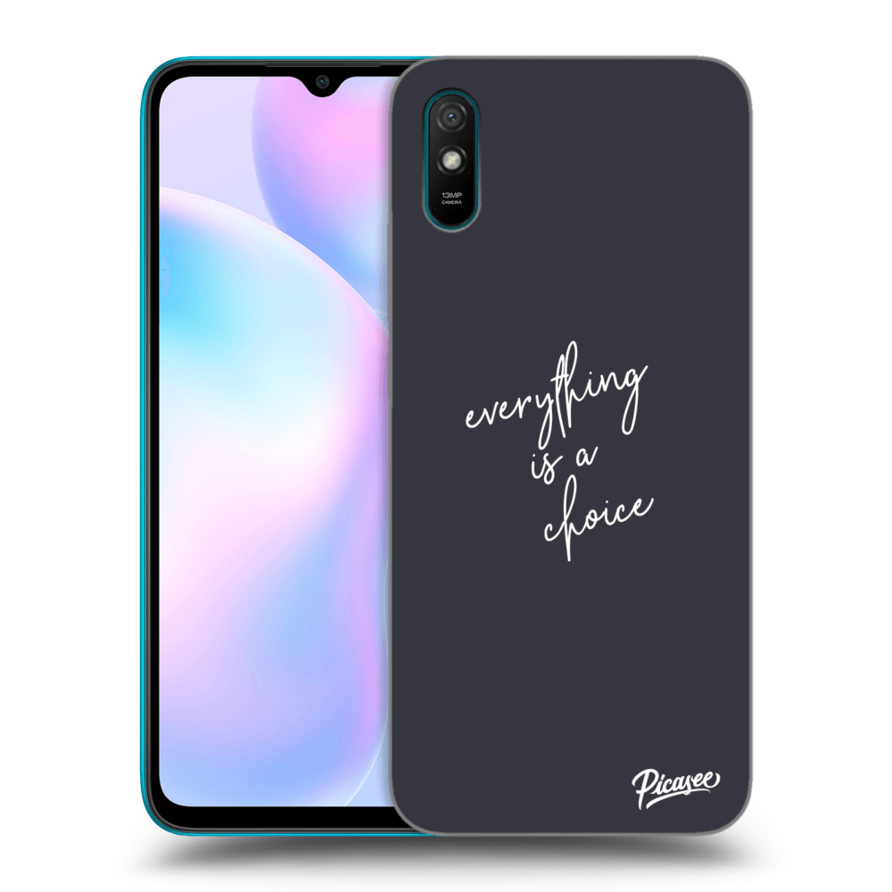 Picasee ULTIMATE CASE pentru Xiaomi Redmi 9A - Everything is a choice