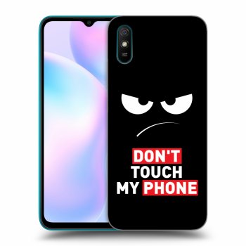 Husă pentru Xiaomi Redmi 9A - Angry Eyes - Transparent