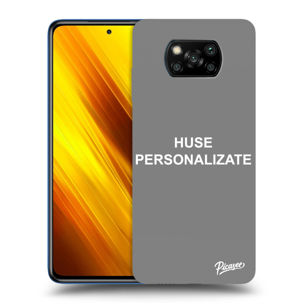 Picasee husă transparentă din silicon pentru Xiaomi Poco X3 - Huse personalizate