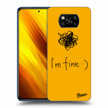 Picasee ULTIMATE CASE pentru Xiaomi Poco X3 - I am fine