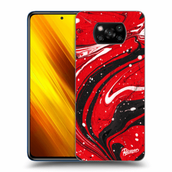 Picasee ULTIMATE CASE pentru Xiaomi Poco X3 - Red black
