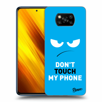 Picasee ULTIMATE CASE pentru Xiaomi Poco X3 - Angry Eyes - Blue