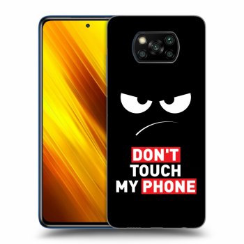 Husă pentru Xiaomi Poco X3 - Angry Eyes - Transparent