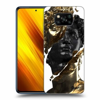 Husă pentru Xiaomi Poco X3 - Gold - Black