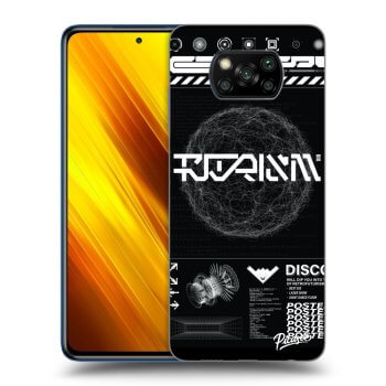 Husă pentru Xiaomi Poco X3 - BLACK DISCO