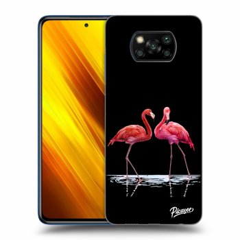 Husă pentru Xiaomi Poco X3 - Flamingos couple