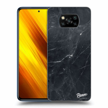 Husă pentru Xiaomi Poco X3 - Black marble