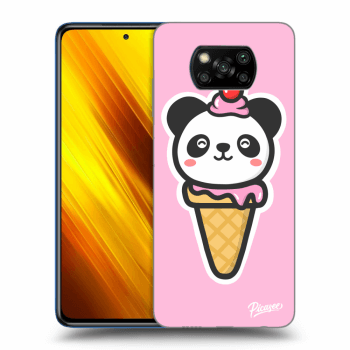 Picasee ULTIMATE CASE pentru Xiaomi Poco X3 - Ice Cream Panda