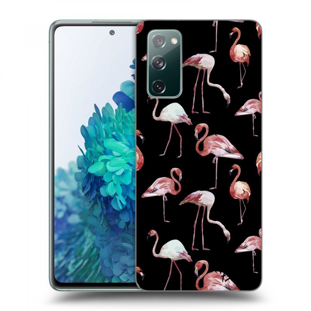 Picasee ULTIMATE CASE PowerShare pentru Samsung Galaxy S20 FE - Flamingos