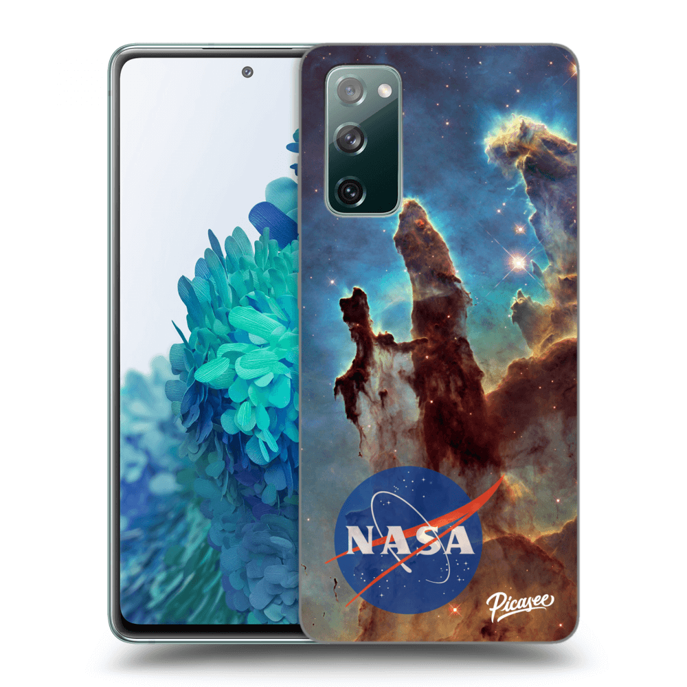 Picasee husă neagră din silicon pentru Samsung Galaxy S20 FE - Eagle Nebula