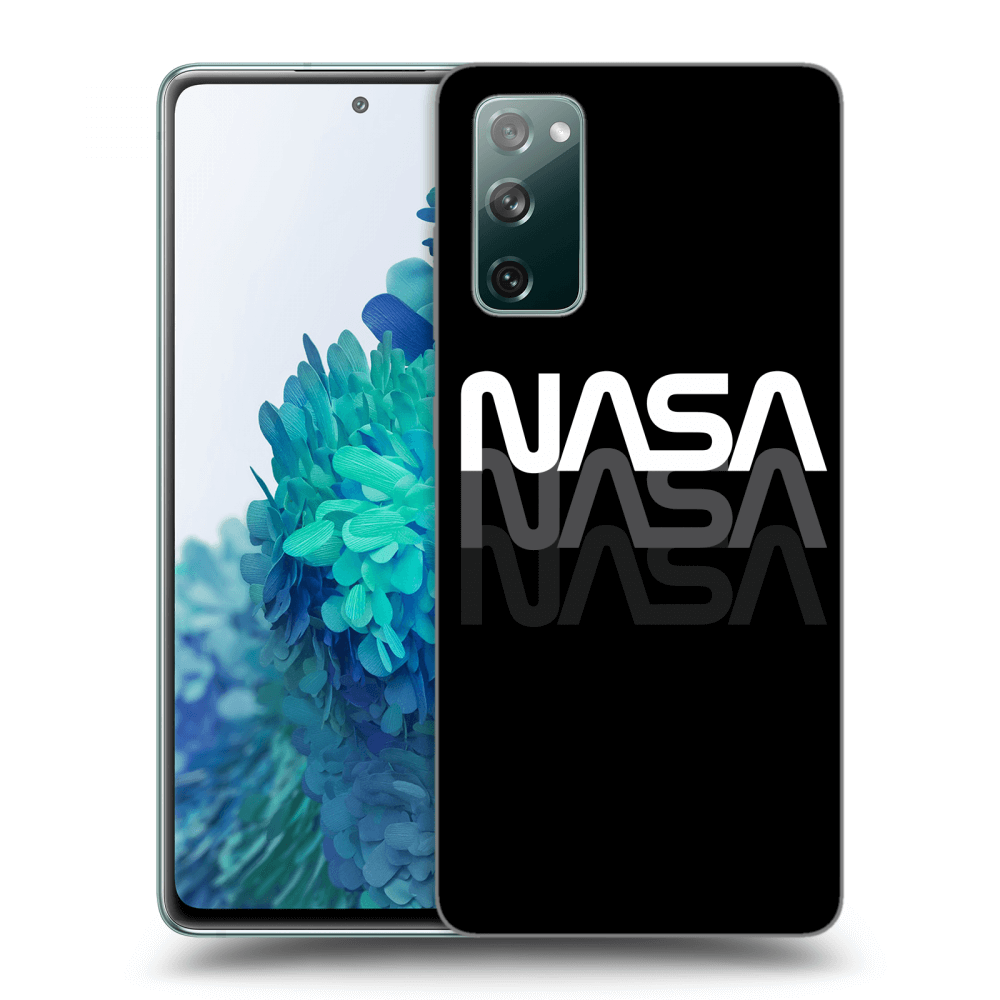 Picasee husă transparentă din silicon pentru Samsung Galaxy S20 FE - NASA Triple