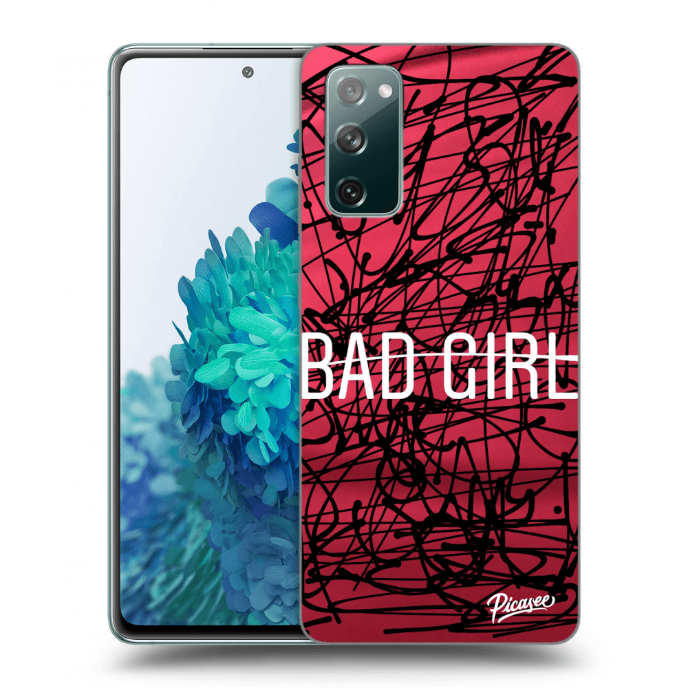 Picasee husă transparentă din silicon pentru Samsung Galaxy S20 FE - Bad girl