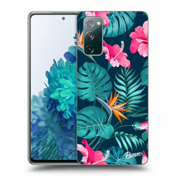 Husă pentru Samsung Galaxy S20 FE - Pink Monstera