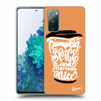 Husă pentru Samsung Galaxy S20 FE - Pumpkin coffee