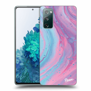 Husă pentru Samsung Galaxy S20 FE - Pink liquid