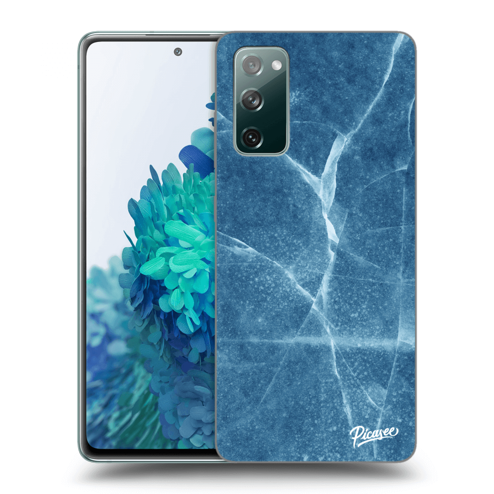 Picasee husă transparentă din silicon pentru Samsung Galaxy S20 FE - Blue marble