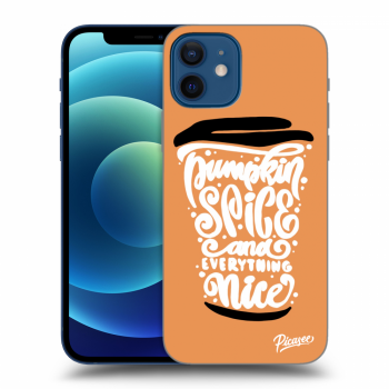 Husă pentru Apple iPhone 12 - Pumpkin coffee