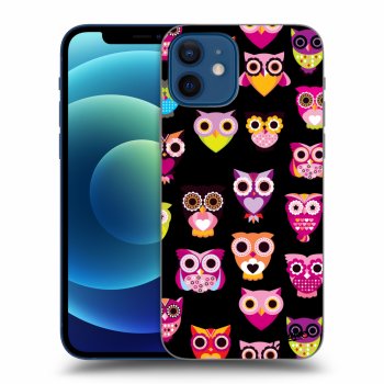 Picasee ULTIMATE CASE MagSafe pentru Apple iPhone 12 - Owls