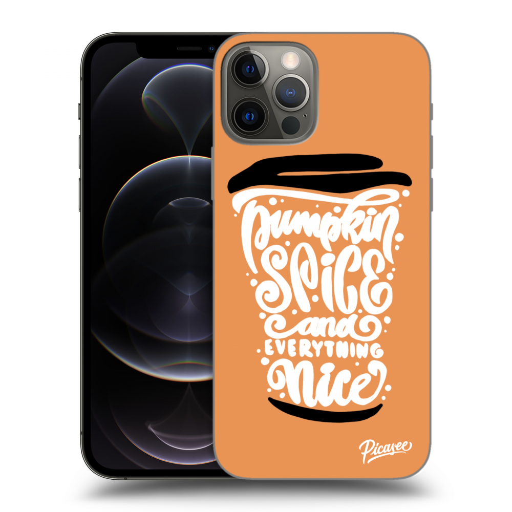 Picasee ULTIMATE CASE MagSafe pentru Apple iPhone 12 Pro - Pumpkin coffee