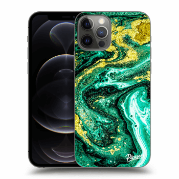 Husă pentru Apple iPhone 12 Pro - Green Gold