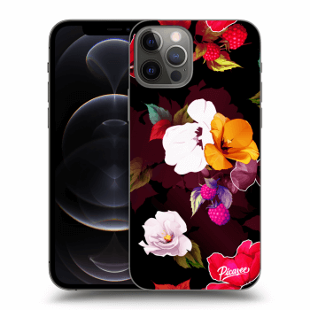 Picasee ULTIMATE CASE MagSafe pentru Apple iPhone 12 Pro - Flowers and Berries
