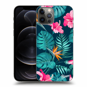 Husă pentru Apple iPhone 12 Pro - Pink Monstera