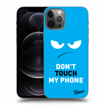 Picasee ULTIMATE CASE pentru Apple iPhone 12 Pro - Angry Eyes - Blue