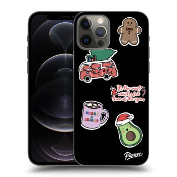 Picasee ULTIMATE CASE MagSafe pentru Apple iPhone 12 Pro - Christmas Stickers