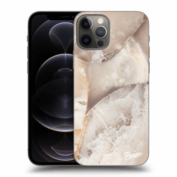 Picasee ULTIMATE CASE MagSafe pentru Apple iPhone 12 Pro - Cream marble