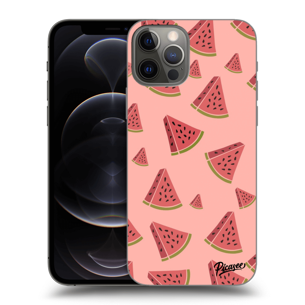 Picasee ULTIMATE CASE MagSafe pentru Apple iPhone 12 Pro - Watermelon
