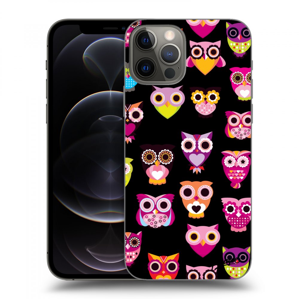 Picasee ULTIMATE CASE MagSafe pentru Apple iPhone 12 Pro - Owls