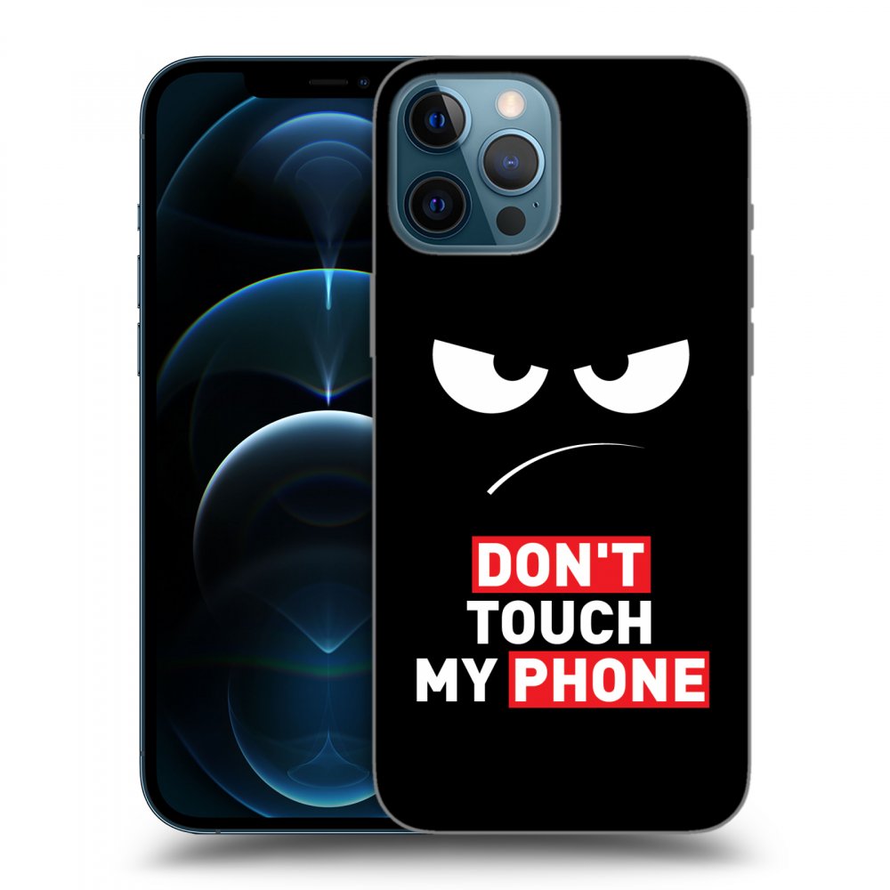 Picasee ULTIMATE CASE pentru Apple iPhone 12 Pro Max - Angry Eyes - Transparent