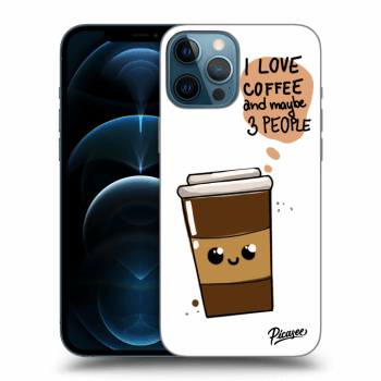 Picasee ULTIMATE CASE MagSafe pentru Apple iPhone 12 Pro Max - Cute coffee