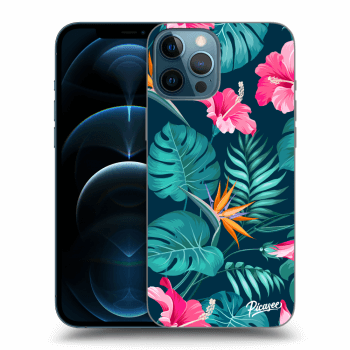 Husă pentru Apple iPhone 12 Pro Max - Pink Monstera