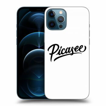 Husă pentru Apple iPhone 12 Pro Max - Picasee - old logo - black