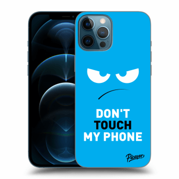 Picasee ULTIMATE CASE pentru Apple iPhone 12 Pro Max - Angry Eyes - Blue