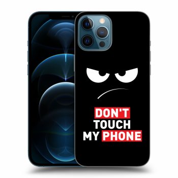 Husă pentru Apple iPhone 12 Pro Max - Angry Eyes - Transparent