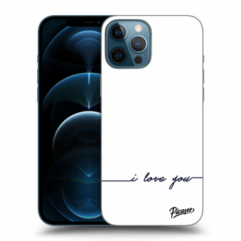 Husă pentru Apple iPhone 12 Pro Max - I love you