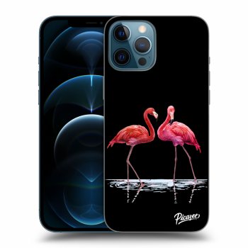 Husă pentru Apple iPhone 12 Pro Max - Flamingos couple