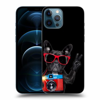 Picasee ULTIMATE CASE MagSafe pentru Apple iPhone 12 Pro Max - French Bulldog