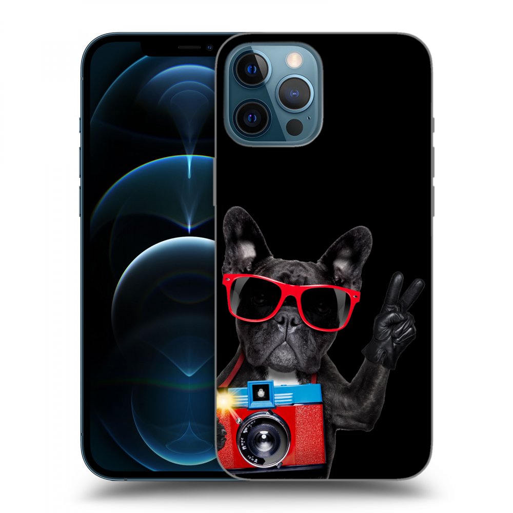 Picasee ULTIMATE CASE MagSafe pentru Apple iPhone 12 Pro Max - French Bulldog