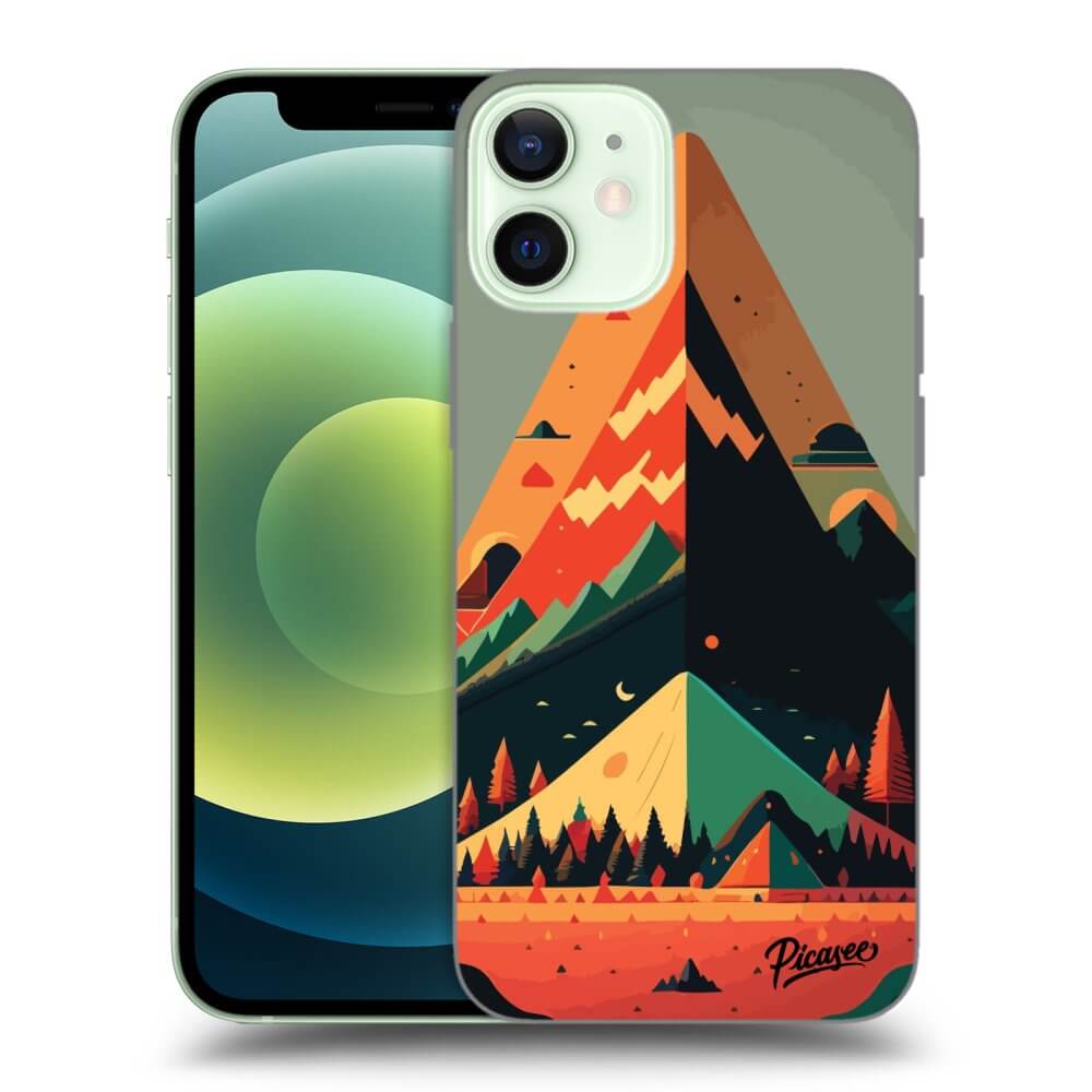Picasee husă transparentă din silicon pentru Apple iPhone 12 mini - Oregon