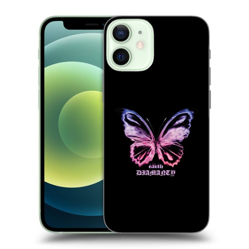 Picasee ULTIMATE CASE MagSafe pentru Apple iPhone 12 mini - Diamanty Purple