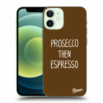 Picasee ULTIMATE CASE pentru Apple iPhone 12 mini - Prosecco then espresso