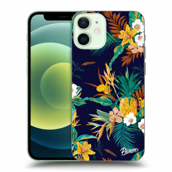 Picasee ULTIMATE CASE MagSafe pentru Apple iPhone 12 mini - Pineapple Color