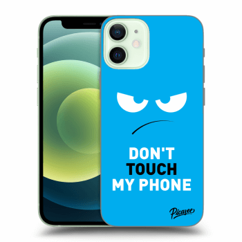 Picasee ULTIMATE CASE pentru Apple iPhone 12 mini - Angry Eyes - Blue