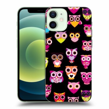 Picasee ULTIMATE CASE MagSafe pentru Apple iPhone 12 mini - Owls
