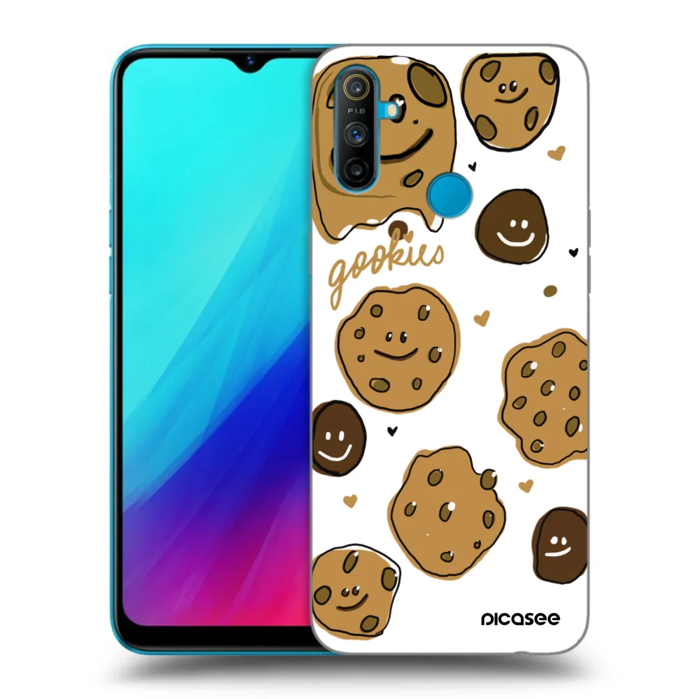 Picasee husă neagră din silicon pentru Realme C3 - Gookies